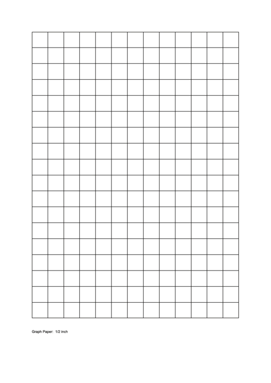 Graph Paper Template Printable pdf