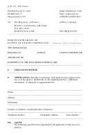 Patent Form - Brela Printable pdf