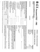 Sample Aia Documents - Monarch Construction Printable pdf