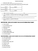 Gustar With Nouns Worksheet