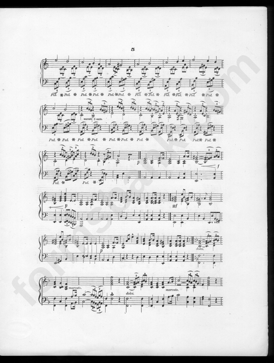 Abraham Lincoln Funeral March By Robjohn Piano Sheet Music