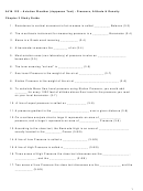 Science Worksheet: Aviation Weather (Jeppesen Text) - Pressure, Altitude & Density Printable pdf