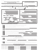 Form Dl-14a - Application For Texas Driver License Or Identification Card