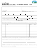 Montana Medicaid Prior Authorization Request Form