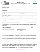 Mcia/nrmca High School Essay Contest Entry Form