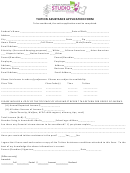Tuition Assistance Application Form