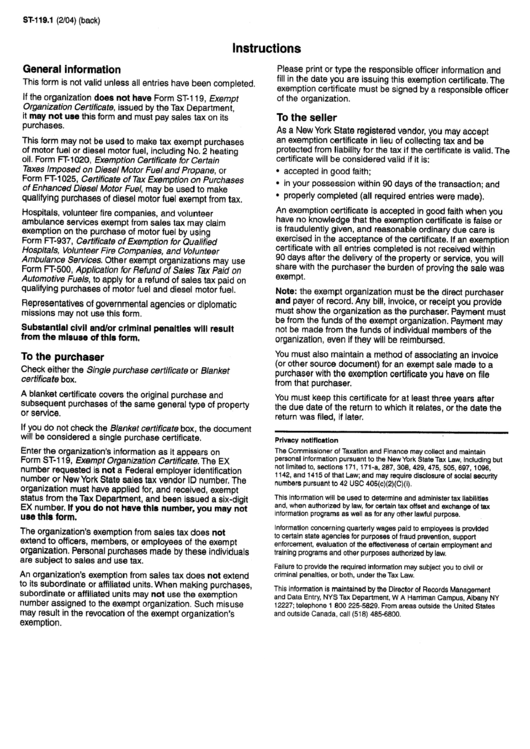 St-119.1 (2/04) (Back) Instructions - Spi Printable pdf