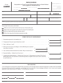 Form 4466w - Wisconsin Department Of Revenue