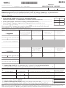 Form 8863-K - Kentucky Education Tuition Tax Credit - 2013 Printable pdf