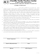 Consent Form For Hiv Test - Chantilly Family Practice Center