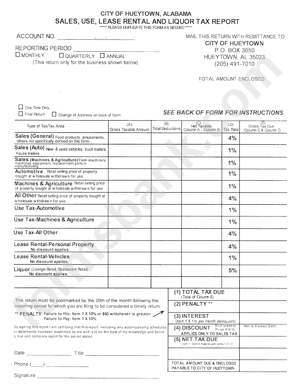 Business License Application