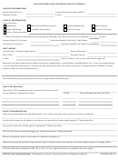 Fillable Form Capf 54 - Civil Air Patrol High Adventure Activity Request Printable pdf