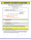 2010 Tax Rebate Application - Penn Manor School District