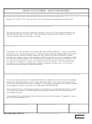 Dd Form 2005 - Privacy Act Statement - Health Care Records