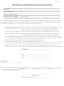Form G - Supplier Final Unconditioal Waiver Of Lien Rights