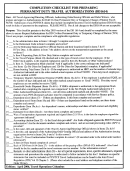 Dd Form 1614 - Completion Checklist For Preparing Permanent Duty Travel Authorizations