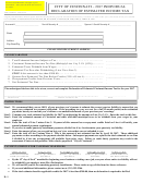 Form D-1 - Individual Declaration Of Estimated Income Tax - 2017