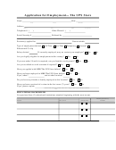 Application For Employment-The Ups Store - Job Application Review Printable pdf
