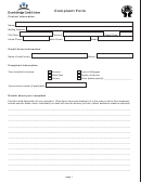 Complaint Form - Churchbridge Credit Union