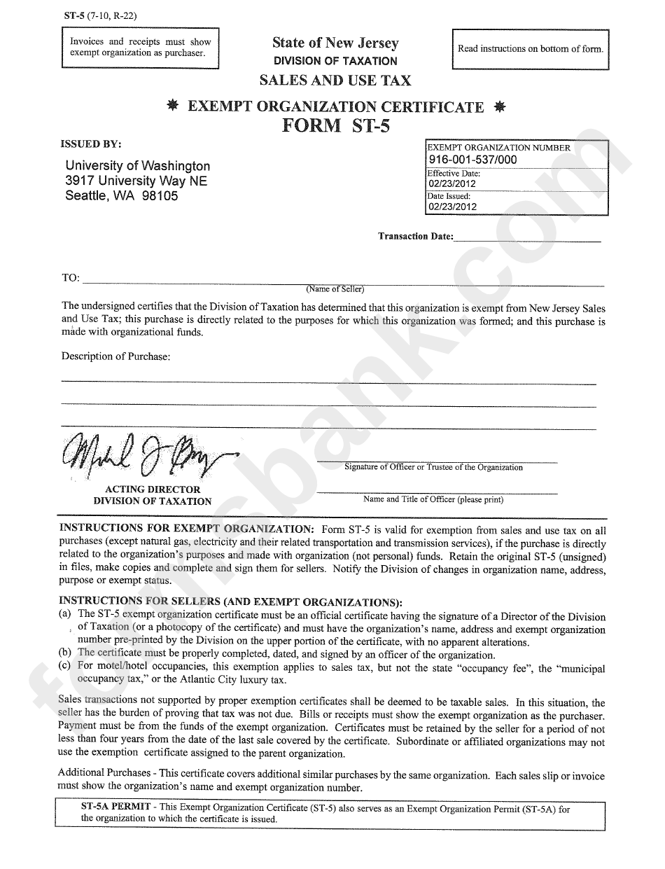 Sales And Use Tax printable pdf download