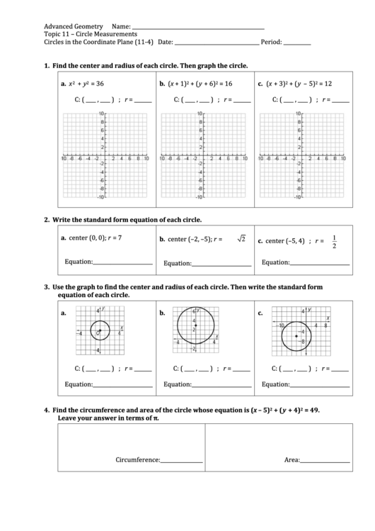 Advanced Geometry Printable pdf