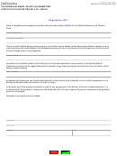 Certificate B California Blanket Sales Tax Exemption Form
