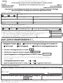 Form W-4 (form D-4) - Employee Withholding Allowance Certificate - Maryland State Government Employees Residing In Washington, D.c. - 2017