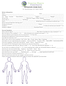 Chiropractic Intake Form - Essential Health Chiropractic