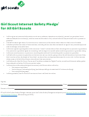 Girl Scout Internet Safety Pledge For All Girl Scouts