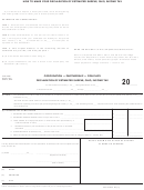 Form Vsb - Corporation - Partnership - Fiduciary Declaration Of Estimated Shreve, Ohio, Income Tax Printable pdf