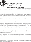 Photo Model Release Form