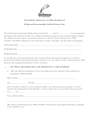 Riding And Horsemanship Liability Release Form