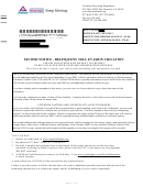 Affidavit Of Non-liability / Contested Notice Of Toll Evasion