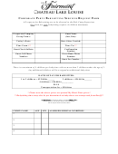 Corporate Party Babysitting Services Request Form