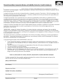 Parent/guardian Consent & Release Of Liability Form For Youth Volunteers