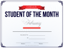 Student Of The Month February