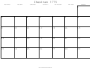 5775-02 Cheshvan Calendar Template