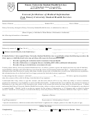 Consent For Release Of Medical Information From Emory University Student Health Services
