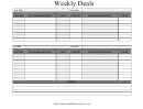 Weekly Deals Template