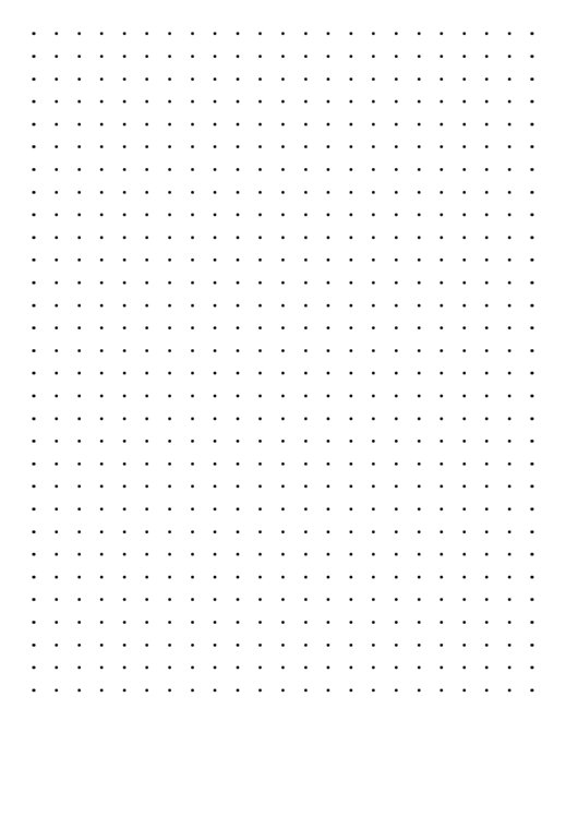 Dot Paper With Three Dots Per Inch (Black On White) Printable pdf