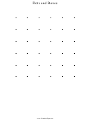 Dots And Boxes Game