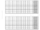 Inventory Cards Spreadsheet Template (black And White)