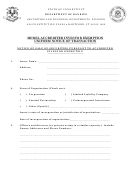 Model Accredited Investor Exemption Form