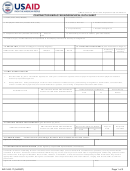 Form Aid 1420-17 - Contractor Employee Biographical Data Sheet