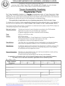 Registration Form - Tdlr