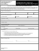 Application For Approval Non-registered Apprenticeship Program