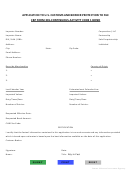Application To U.s. Customs And Border Protection To File - Cbp Form 301-continuous-activity Code 1 Bond