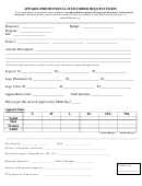 Purchase Order Request Form - Apparel/promotional Item Order Request Form