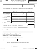 Form Wr, Oregon Annual Withholding Tax Reconciliation Report