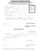 Membership Form (students Package)